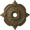 Ekena Millwork Benson Classic Medallion (Canopies up to 6 1/2"), 28 3/8"OD x 3 3/4"ID x 1 5/8"P, Mississippi Mud CM28BEMMF - alternate 1